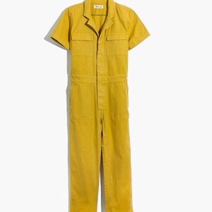 Madewell Yellow Jumpsuit